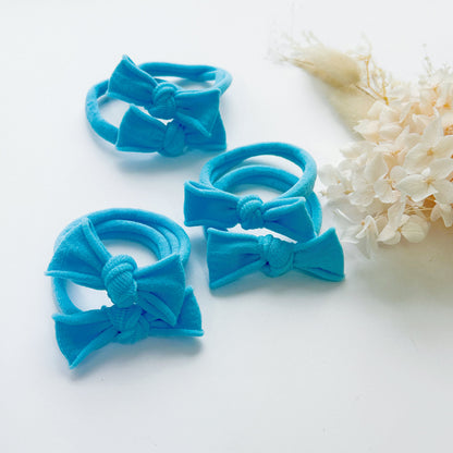 Handmade Simple Bows - School colours - Navy - 3 pairs (save 15%)