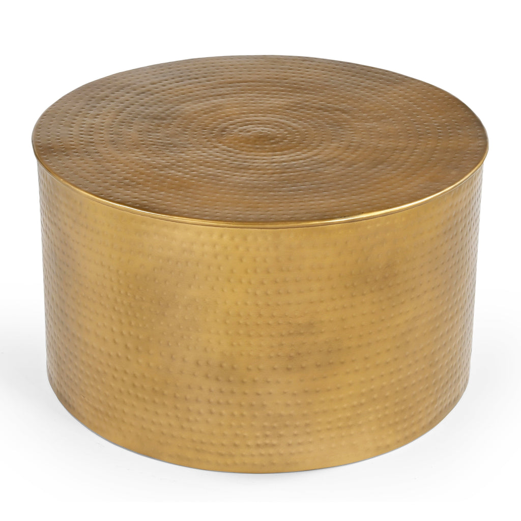 HAMMERED COFFEE TABLE