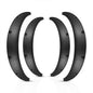 4 Pcs Universal Car Fender Flares Flexible Durable Body Wheel Extra Wide Arches