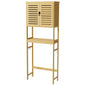 4-Tier Bamboo Bathroom Toilet Storage Rack