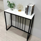 Glossy Sintered Stone Hallway Table