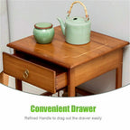 Classic Bedside Table Drawer Side Table Living Room Coffee Tea End Table