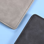 3 Pcs Premium PU Leather Car Registration and Insurance Holder - Slim Auto Document Organizer, Driver's License Wallet and Travel Passport Folder - Pink