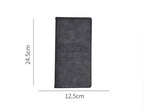3 Pcs Premium PU Leather Car Registration and Insurance Holder - Slim Auto Document Organizer, Driver's License Wallet and Travel Passport Folder - Pink