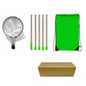 Telescoping Fruit Picker - Apple, Peach, Persimmon Harvesting Tool with Collection Bag, High Reach Fruit Catcher 2m