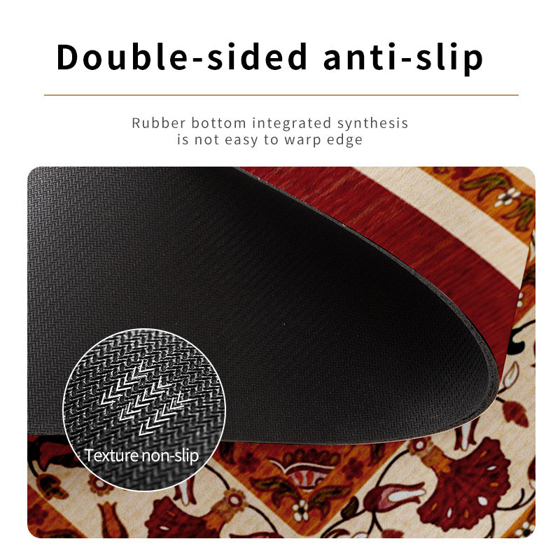 Non-Slip Diatomaceous Earth Bath Mat - Quick-Dry, Durable Toilet Rug 50x80cm