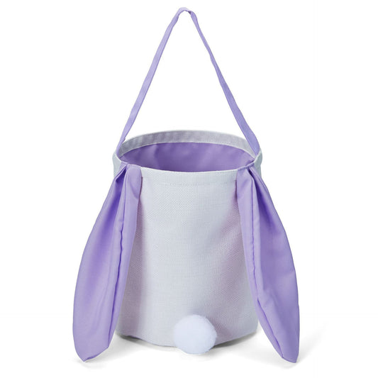 Purple Adorable Easter Bunny Ear Tote Bag - Stylish Rabbit-Themed Candy Bag