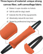 Blue Durable 2-Pack Tug-of-War Dog Training Toy - Tear-Resistant, Safe & Interactive for All Breeds
