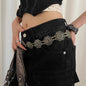 Flowers Ethnic Style Waist Chain - Beaded Bohemian Belt for Women