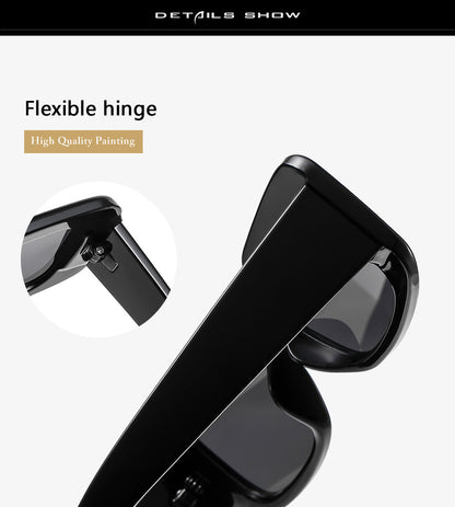 Green 2-pcs Retro Rectangular Sunglasses for Women & Men