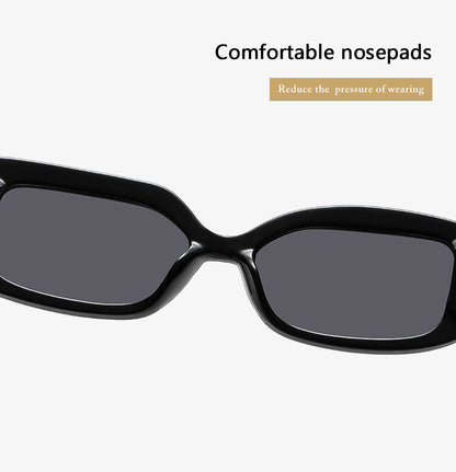 Green 2-pcs Retro Rectangular Sunglasses for Women & Men