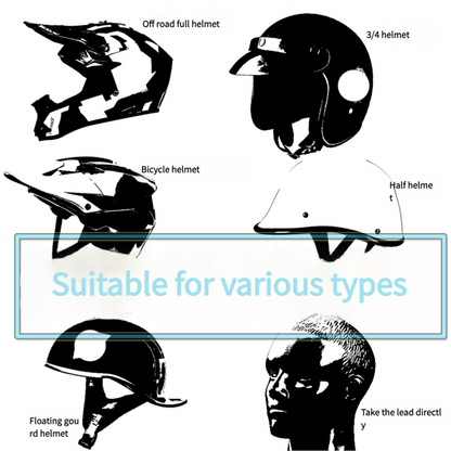 White Black Motorcycle Goggles - UV-Protective Anti-Dust Riding Glasses for Outdoor Sports(Red lenses)