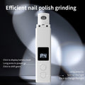 White Professional Pet Nail Grinder Kit - LCD, LED, Laser, for Dogs & Cats