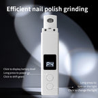 White Professional Pet Nail Grinder Kit - LCD, LED, Laser, for Dogs & Cats