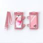 Pink 2-Pack Universal IPX8 Waterproof Phone Pouch with Lanyard - Touch Sensitive Case for Swimming & Outdoor Sports