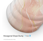 White Ergonomic Mouse Pad with 3D Silicone Gel Wrist Rest - Stylish Comfort & Support for Office & Home