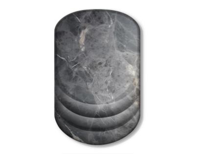 Grey Ergonomic Mouse Pad with 3D Silicone Gel Wrist Rest - Stylish Comfort & Support for Office & Home