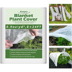 2-Piece Premium Nonwoven Plant Frost Cover - 3x9m