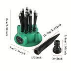 3-Piece 360-Degree Multi-Head Garden Sprinkler Set - Efficient Watering Solution