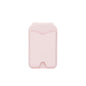 Pink Chic MagSafe Wallet with Mirror & Stand - PU Leather Card Holder for iPhone 12-16 Series