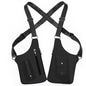 Black Urban Tactical Anti-Theft Shoulder Holster Bag - Secure Multi-Pocket Chest Rig for Men