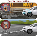 Ultrasonic Car Rat Repellent with LED Flash - Automatic Start-Stop