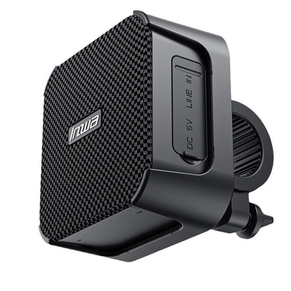 Rugged Portable Bike Bluetooth Speaker - Waterproof Outdoor Sound System with Mount