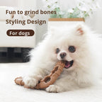 Wooden ring Durable Dog Chew Toy for Dental Health - Tough, Non-Toxic Teething Bone for Small & Medium Dogs
