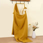 Ginger yellow Soft Muslin Cotton Nursing Cover - Breathable Breastfeeding Apron for Privacy