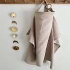 Single bear Soft Muslin Cotton Nursing Cover - Breathable Breastfeeding Apron for Privacy