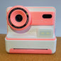 Kids Instant Print Camera - Creative Drawing & Photo Fun with Thermal Printing(Pink+32GB memory card)