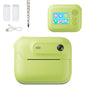 Kids Multi-Functional Camera Toy - Instant B&W Printing & Creative Stickers(yellow)