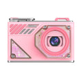 Glitter Sand Design 64MP HD Digital Camera with LED Fill Light & Auto Focus(pink)