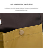 Insulated Lunch Tote Bag - Large Capacity, Multi-Pocket, Waterproof & Stain-Resistant Lining(Beige)