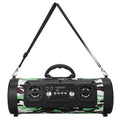 Portable Wireless Speaker - FM Radio, USB/TF Playback, AUX Input, Microphone Support & 2000mAh Battery(Camouflage)