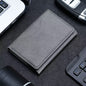 Grey 3-in-1 Magnetic Wallet for MagSafe - Slim PU Leather Card Holder with Kickstand