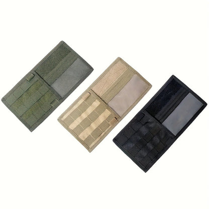 2 Pcs Green Car Sun Visor Organizer – Multi-Purpose Tactical Storage Bag for Tools, Cards & Gear
