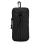 Black Multi-Functional Outdoor Water Bottle & Phone Pouch – Tactical Zippered Waist Pack for Travel, Hiking, and Daily Use