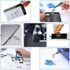 Professional 140-in-1 Precision Screwdriver Repair Tool Kit in Portable Oxford Bag(blue)