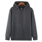 M Black Men's Classic Fleece Pullover Hoodie - Warm & Cozy Winter Essential