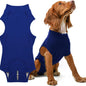 XS Blue Premium Pet Physiological Suit - Comfortable & Breathable Bamboo Modal Recovery Suit