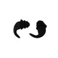 Black 5-Pair Set Ergonomic Silicone Earplugs - Waterproof for Swimming, Reusable for Noise Cancelling Sleep