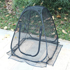 Portable Outdoor Mosquito Net Tent - Pop-Up Breathable Mesh Shelter for Camping & Patios