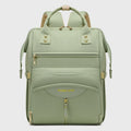 Multifunctional Diaper Bag Backpack(Green) - Large Capacity & Organized Storage for Baby Essentials