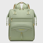 Multifunctional Diaper Bag Backpack(Green) - Large Capacity & Organized Storage for Baby Essentials