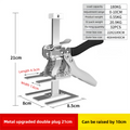 Two-Piece Professional Metal Tile Lifter (21cm Adjustable) - Dual-Rod Precision Height Regulator for Floor and Wall Tiles