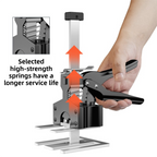 Two-Piece Professional Metal Tile Lifter (21cm Adjustable) - Dual-Rod Precision Height Regulator for Floor and Wall Tiles