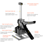 Two-Piece Professional Metal Tile Lifter (21cm Adjustable) - Dual-Rod Precision Height Regulator for Floor and Wall Tiles