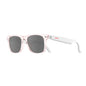 Pink-White Ultra-Light AI Smart Sunglasses - Immersive Stereo Sound, Clear Noise Reduction, IPX Waterproof, Comfortable & Stylish