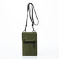 Green Men's & Women's Nylon Crossbody Phone Bag - Multi-purpose Splash-proof Shoulder Pouch for Travel & Daily Use